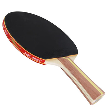 红双喜(DHS)二星级乒乓球拍横拍训练成品拍升级版双面反胶H2002