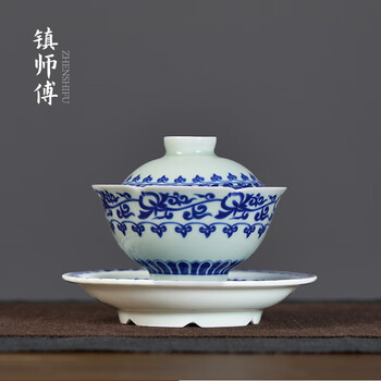 青花高足碗价格报价行情- 京东