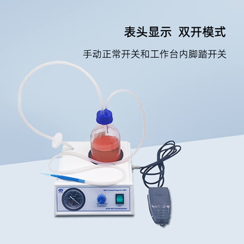 其林贝尔微型台式真空泵GL-802B实验小型抽气泵微型吸液抽液真空泵