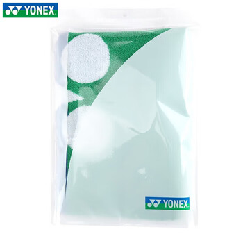 YONEX尤尼克斯运动毛巾棉质柔软吸汗浴巾AC1214CR蓝绿60*120CM YONEX尤尼克斯运动毛巾棉质柔软吸汗浴巾AC1214CR蓝绿60*120CM