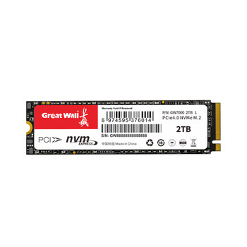长城（Great Wall）2TB SSD固态硬盘 M.2接口(NVMe协议) PCIe4.0x4 读速高达7300MB/s GW7000系列