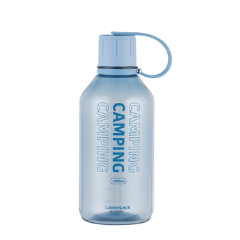 乐扣乐扣（LOCK&LOCK）户外运动水杯Tritan男女学生塑料杯子1L蓝色ABF690OBLU