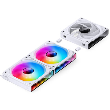 乔思伯(JONSBO)ZK-120W白 三合一机箱风扇(FDB轴承/免线拼接/ARGB/PWM/侧面&轴心千层镜光效) 乔思伯(JONSBO)ZK-120W白 三合一机箱风扇(FDB轴承/免线拼接/ARGB/PWM/侧面&轴心千层镜光效)