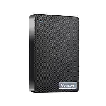 纽曼（Newsmy）640GB 移动硬盘机械 双盘备份 清风Plus系列 USB3.0 2.5英寸 风雅黑  照片视频备份数据备份 大U盘
