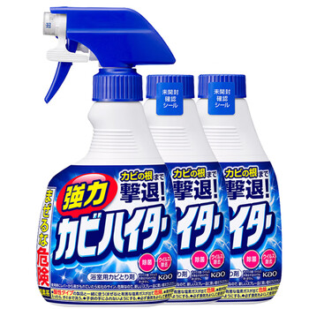 花王(KAO)强力除霉剂400ml*3浴室墙面墙体除霉喷雾啫喱瓷砖卫浴清洁清洗剂 花王(KAO)强力除霉剂400ml*3浴室墙面墙体除霉喷雾啫喱瓷砖卫浴清洁清洗剂