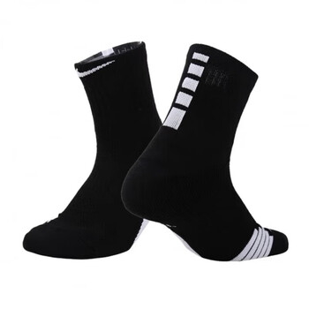 耐克（NIKE）Elite 中筒篮球袜 黑袜（1 双） SX7625-013-M