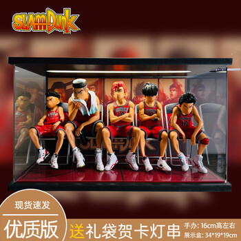 SLAM DUNK FIGURE COLLECTION -湘北/山王SET 流川枫樱木花道型号规格- 京东