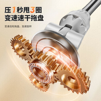 开心妈妈旋转拖把2头升级款家用一拖净免手洗2025新款懒人神器拖布带桶 开心妈妈旋转拖把2头升级款家用一拖净免手洗2025新款懒人神器拖布带桶