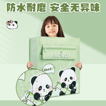 离草补习袋补习包手提袋补课手提袋书袋小学生手提袋美术学具袋儿童手提包学习必备 常规熊猫