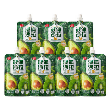 小碗良食果蔬沙拉110g*10袋 NFC16种果蔬营养健康便携即饮饮料