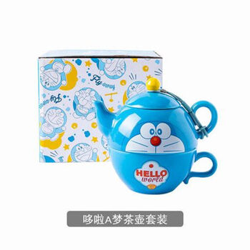 哆啦A梦茶壶套装价格报价行情- 京东