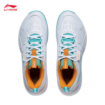 李宁羽毛球鞋男女同款减震训练鞋AYTT001 浅松绿-2 37.5 李宁羽毛球鞋男女同款减震训练鞋AYTT001 浅松绿-2 37.5