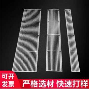 不锈钢格栅板防滑钢格板洗车房下水道排水沟盖板平台楼梯踏步板 重型钢格栅 尺寸订制