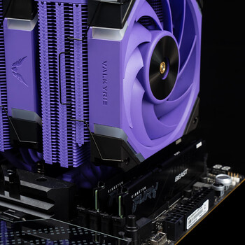 瓦尔基里(VALKYRIE）DL125 赵芸 VK CPU风冷散热器  双塔 焊接6热管纯铜底  支持LGA1700 AM5 ARGB光效 
