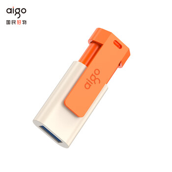 爱国者(aigo)128GB USB3.2 U盘 U332 背夹式 伸缩优盘 年轻双色好搭配 活力橙 爱国者(aigo)128GB USB3.2 U盘 U332 背夹式 伸缩优盘 年轻双色好搭配 活力橙