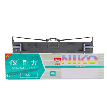 耐力（NIKO）LQ790K色带 三支装适用于爱普生EPSON LQ690 LQ790 790K色带架针式打印机