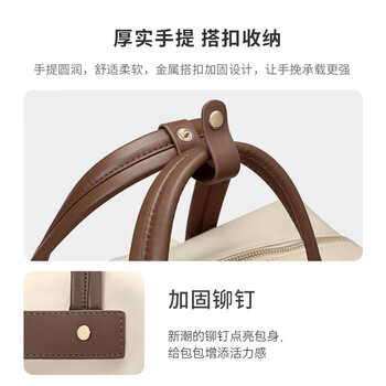 高尔夫（GOLF）双肩包女士商务15.6英寸笔记本手提电脑包出差旅行背包大学生书包