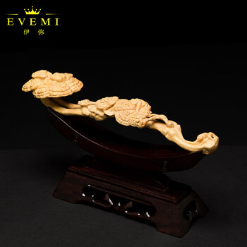 黄杨木雕如意价格报价行情- 京东