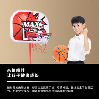 LIVEX儿童篮球框架子 男女孩宝宝玩具室内家用户外可升降投篮筐