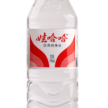 娃哈哈纯净水饮用水 整箱水 纯净水596ml*24瓶