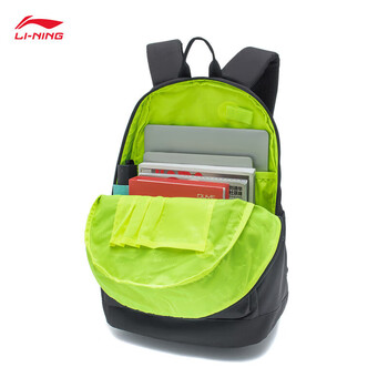 李宁羽毛球系列双肩包ABSR122 黑色-7 李宁羽毛球系列双肩包ABSR122 黑色-7