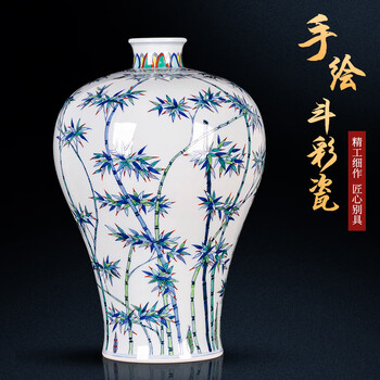 景德镇陶瓷花瓶瓶型号规格- 京东