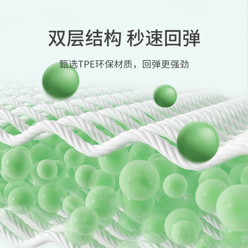 点润超强摩擦款新仰卧起坐体能卷腹训练垫瑜伽垫子男1830*800*10mm