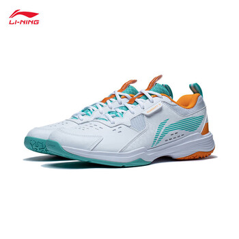 李宁羽毛球鞋男女同款减震训练鞋AYTT001 浅松绿-2 37.5 李宁羽毛球鞋男女同款减震训练鞋AYTT001 浅松绿-2 37.5