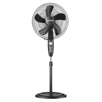 先锋家用五叶电风扇立式机械空气扇大风量摇头电扇落地扇客厅落地式风扇 FS40-16B