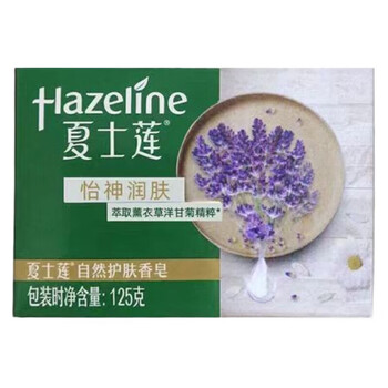 夏士莲 自然护肤香皂怡神润肤125G*6块+起泡网*2 滋润 新老包装随机发货