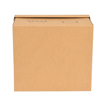 泰档档案箱档案专用箱档案整理收纳银行保险金融房地产牛皮纸瓦楞纸档案存储箱400*345*250mm【5个】