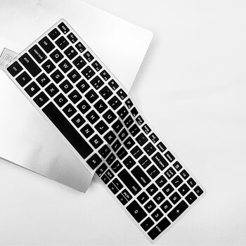 嘉速适用戴尔游匣G15灵越5530/20黑胶键盘膜+防蓝光钢化膜15.6英寸钢化玻璃屏幕保护贴膜套装