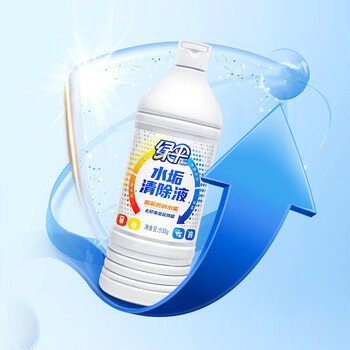 绿伞水垢清除液 电水壶饮水机清洁除垢剂 去除重金属残留 900g*4瓶