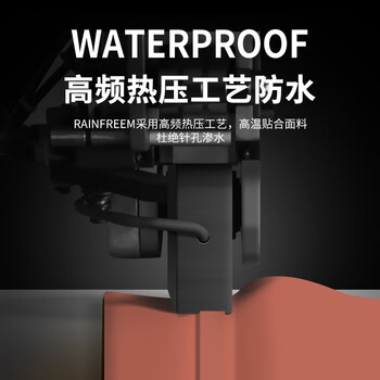 琴飞曼雨衣宠物狗狗大狗中大型犬金毛萨摩耶阿拉斯加全包雨衣连帽雾草绿4XL