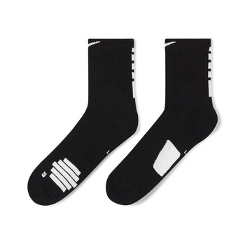 耐克（NIKE）Elite 中筒篮球袜 黑袜（1 双） SX7625-013-M