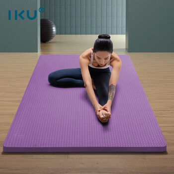 IKU瑜伽减震垫隔音加长加厚防滑专业运动垫男健身跑步垫子61*15紫色 IKU瑜伽减震垫隔音加长加厚防滑专业运动垫男健身跑步垫子61*15紫色