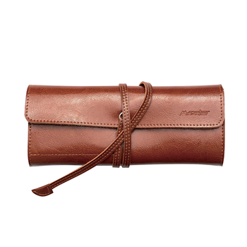 马蒂尼水彩笔旅行笔袋户外便携写生画笔皮包小牛皮复古风MGD-02