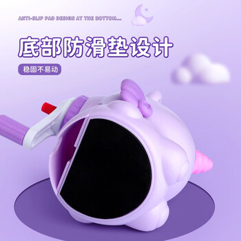 反转卡通独角兽削笔器卷笔刀转笔刀小学生用削笔刀幼儿园儿童削铅笔刀自动进铅手摇削笔机 【樱粉】