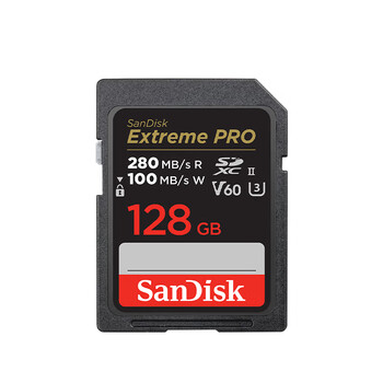 闪迪(SanDisk)128GB SD内存卡 6K视频 V60 U3 C10 高速相机存储卡 读速280MB/s 写速100MB/s 高清拍摄 畅快连拍 闪迪(SanDisk)128GB SD内存卡 6K视频 V60 U3 C10 高速相机存储卡 读速280MB/s 写速100MB/s 高清拍摄 畅快连拍
