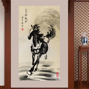 装饰画八骏马品牌及商品- 京东
