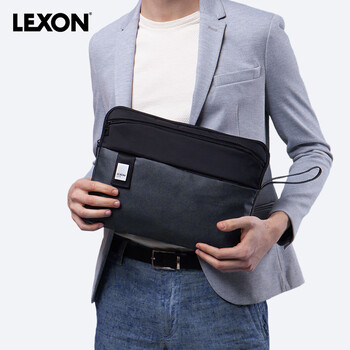 乐上（LEXON）平板电脑内胆包12/13.3英寸IPAD苹果保护套男休闲防泼水手拿包