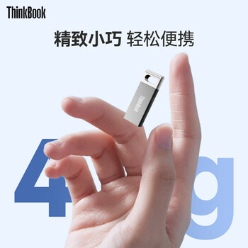 ThinkPad联想ThinkBook 8GB USB2.0 U盘 电脑u盘办公学习商务多功能大容量优盘车载U盘TSU10