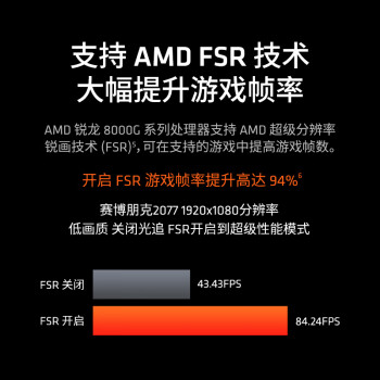 AMD锐龙5 8600G处理器 6核12线程 加速频率至高5.0GHz 内置NPU支持AI 含Radeon Graphics集显 盒装CPU