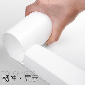 三木（SUNWOOD）名匠系列 55mmA4粘扣档案盒/文件盒/资料盒/办公文具 白色 MC55