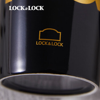 乐扣乐扣（LOCK&LOCK）马克杯家用牛奶杯早餐杯情侣杯子麦片杯水杯男女咖啡杯子YSH10010