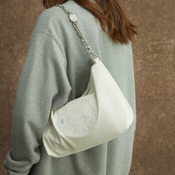 Champion冠军单肩包25秋冬新款幸运饼干休闲斜挎包潮流 米白 均码