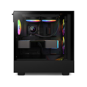 NZXT 海妖240 RGB黑色 一体式CPU水冷散热器 ASETEK七代泵 支持LGA1700