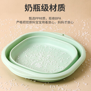 MR旅行折叠盆 洗脸盆出差家用便携式旅游压缩水盆泡脚水桶三件套