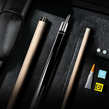 英辉（INVUI）台球杆大头杆桶套装中式黑8球杆九球杆美式分体桌球杆双节杆 Z-02