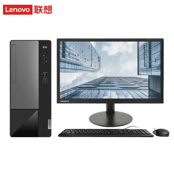 联想（Lenovo）台式电脑 扬天M460 办公电脑主机定制设计 i5-12400 8G 256G+1T 集显 W11 23.8英寸显示器